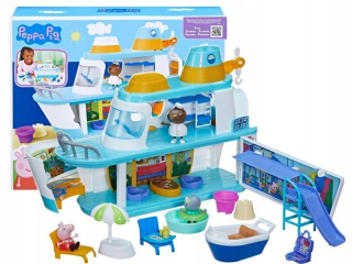 PEPPA PIG Osobná loď + 3 figúrky F6284